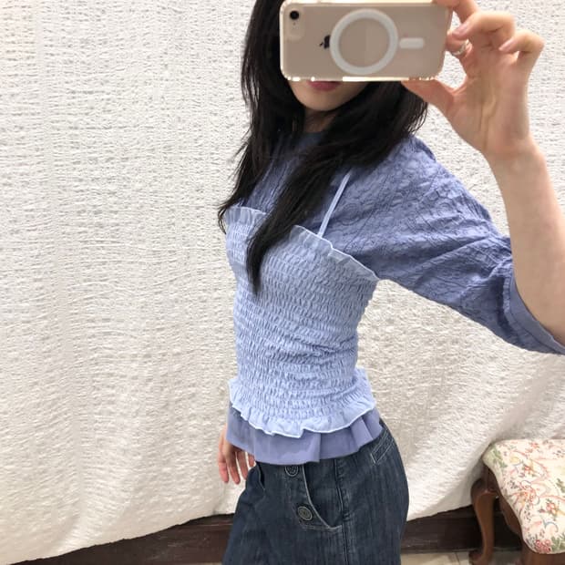 sky wrinkle bustier