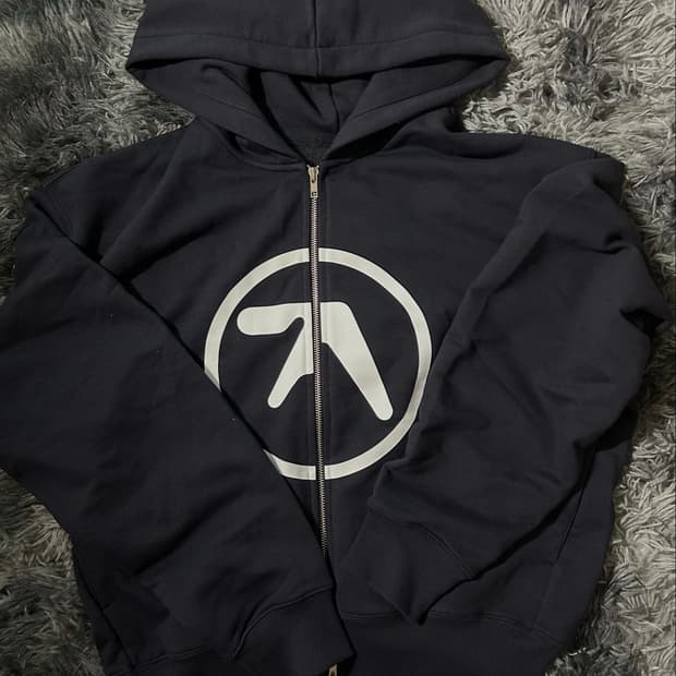 Aphex twin 에이펙스 트윈 커스텀 후드집업