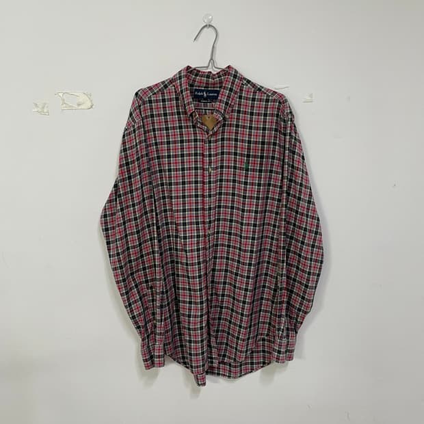 폴로랄프로렌 체크 셔츠