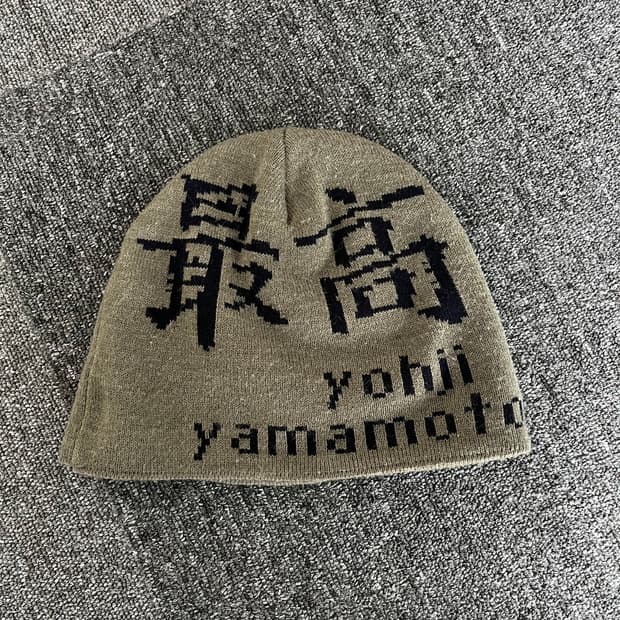 요지 야마모토 슈프림 비니