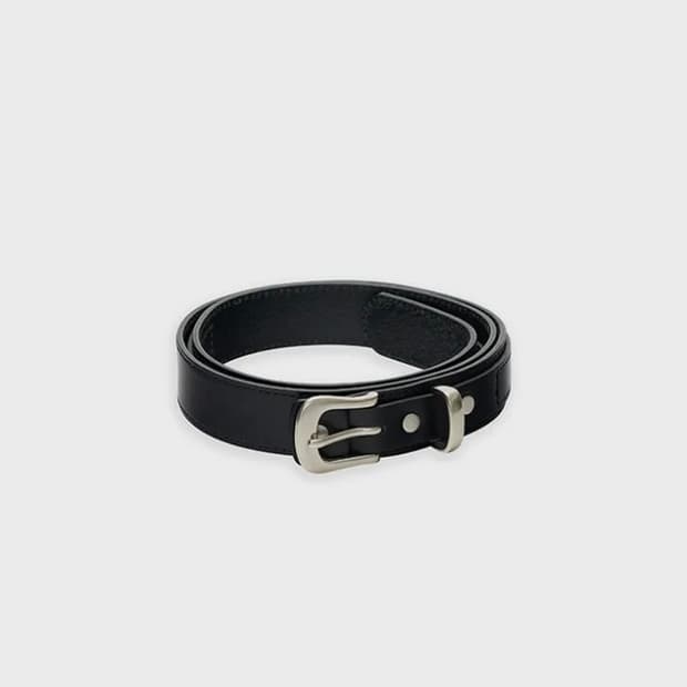 302 MINIMAL LAYERED BELT 벨트블랙