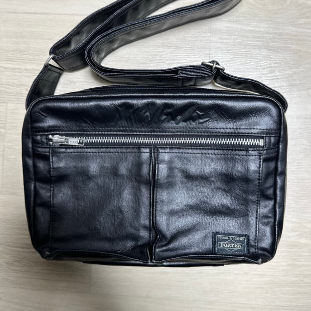 PORTER 요시다 포터 프리스타일 숄더백 S 블랙