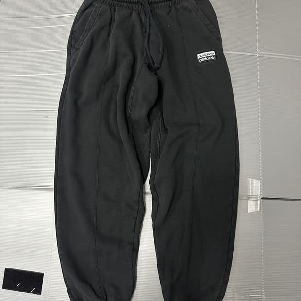 아디다스 트레이닝 조거 팬츠 바지 블랙 XS 