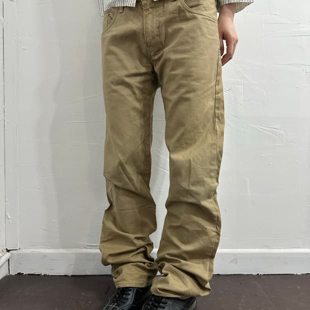 levis502 beige cotton pants