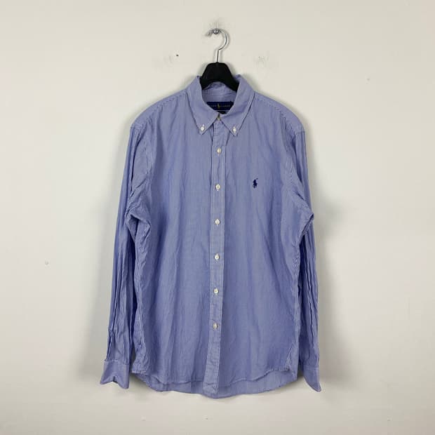 폴로 랄프로렌 스트라이프 클래식핏 셔츠 M