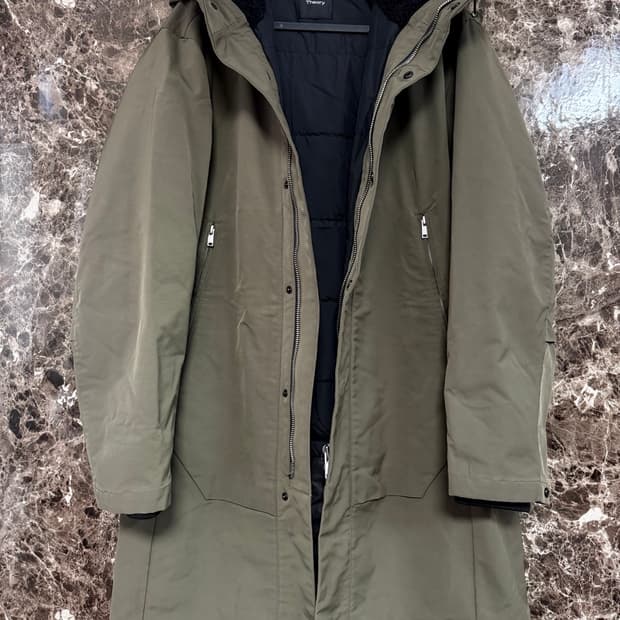 띠어리 옴므  후드 점퍼95