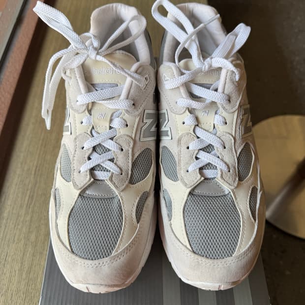 뉴발란스 992 화이트 실버 270