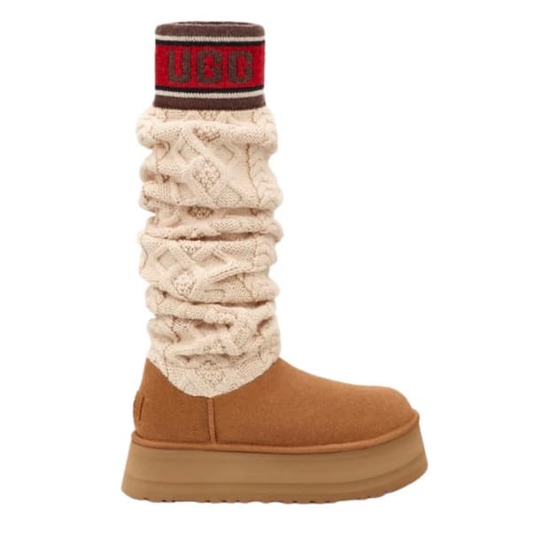 어그 스웨터 레터 레그워머 부츠 240-250 8W