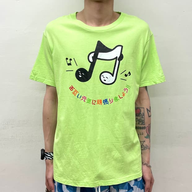 cute note-drawn T-shirt 