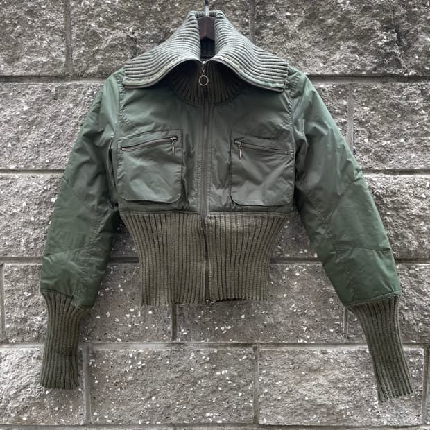 [S] Armani Exchange 90s 하이넥 자켓