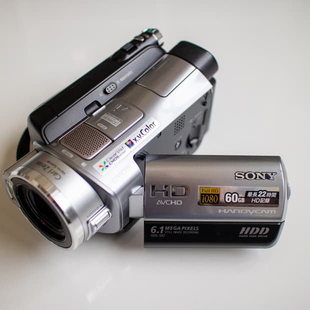 Sony HDR-SR7 / 빈티지 디지털 캠코더