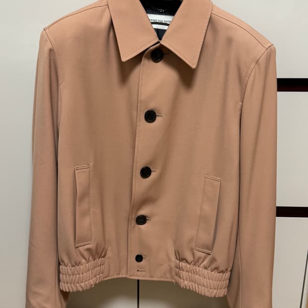 드리스반노튼 트윌 울 자켓 50