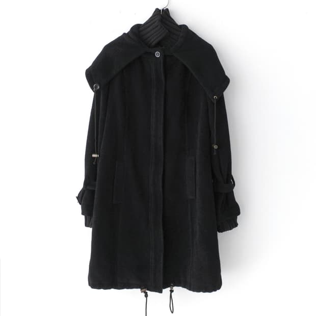 cecio) knit high snap coat 