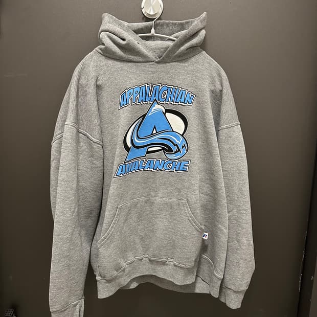 빈티지 러셀 스웻 후드티 그레이 L