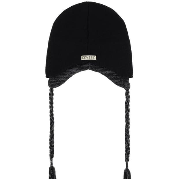 코이세이오 더블 트루퍼 비니 블랙