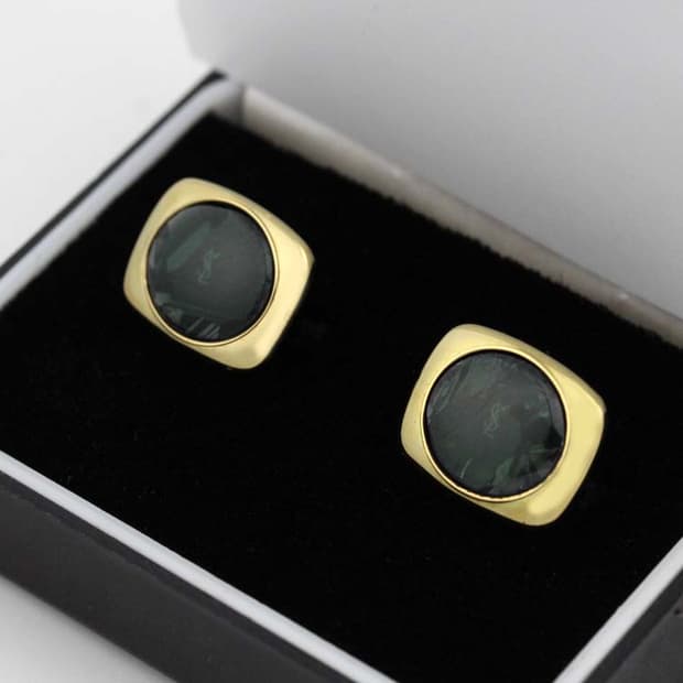 입생로랑 A등급 남자 명품 커프스 빈티지