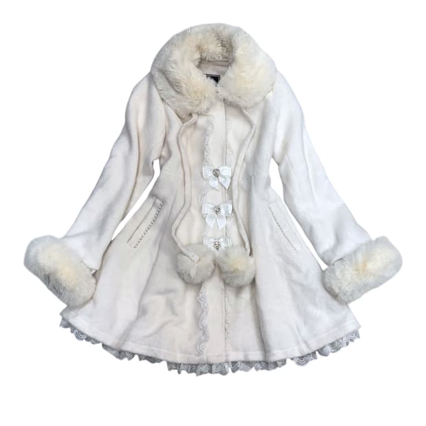 마즈 달천깔 화이트 코트