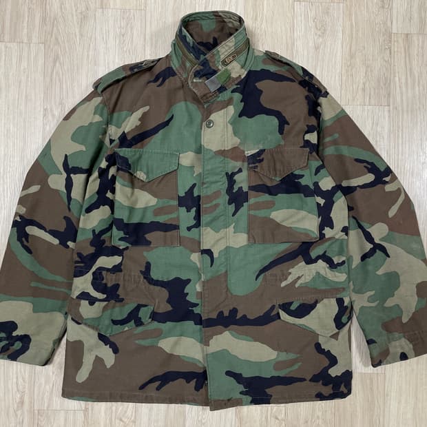 110) 80's 미군 3세대 황동지퍼 M65 야상(RRL&LVC&폴로)