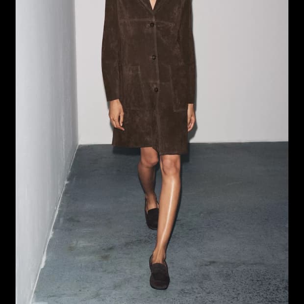 zara 스웨이드 로퍼