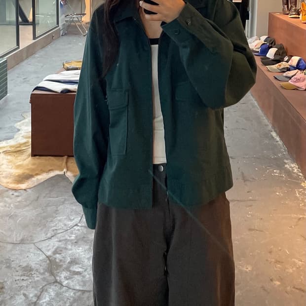 리 딥그린 워크 자켓 H435