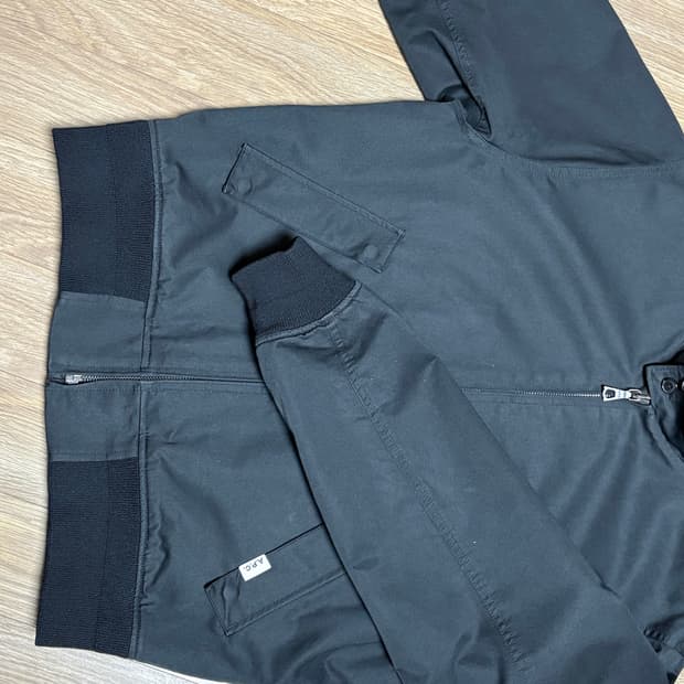 아페쎄 20FW 로고 블루종 자켓