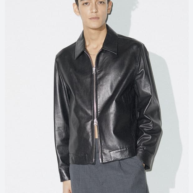 토니웩 포트 램스킨 싱글 자켓 m