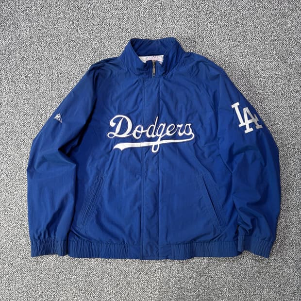 제뉴인 머천다이즈 MLB apex LA 다저스 바람막이 자켓 (L)