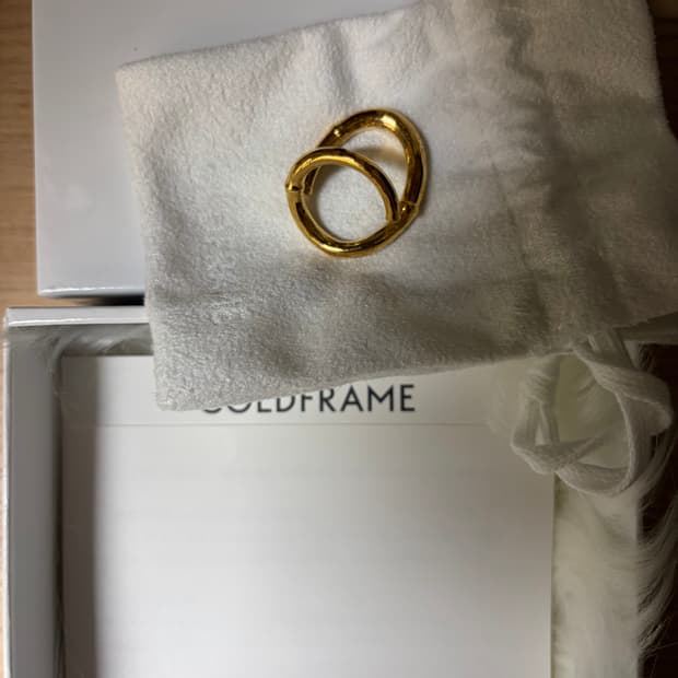 콜드프레임 골드 밤부링