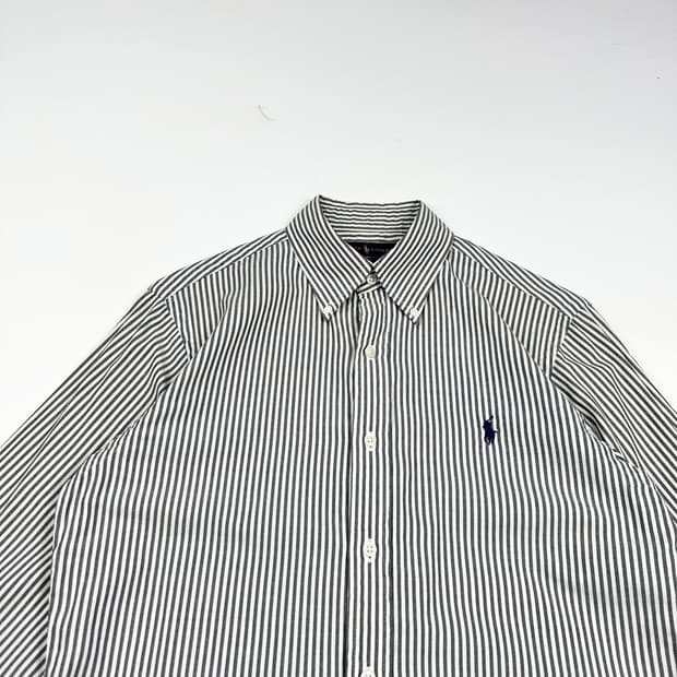 폴로 랄프로렌 포니 클래식 스트라이프 셔츠 (S)
