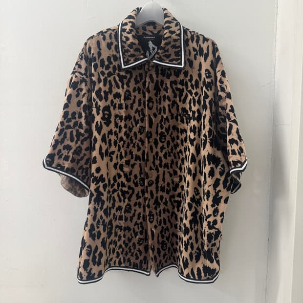 [XL] Bape 베이프 레오파드 테리 셔츠