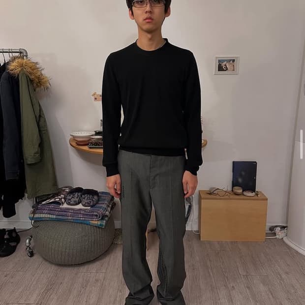 48)Masion margiela printed trouser
