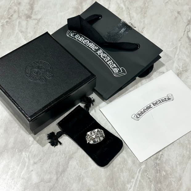 크롬하츠 펜타곤링 (신세계정품/US9)