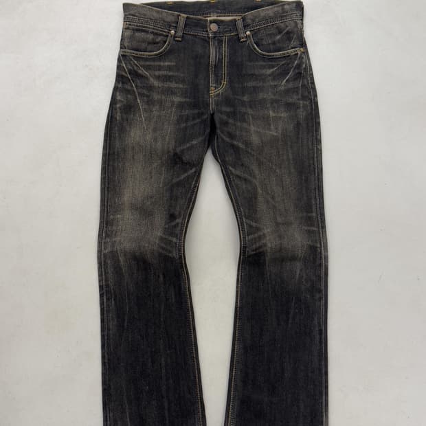 랭글러 부츠컷 데님