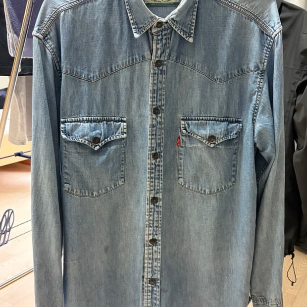 리바이스 웨스턴 데님 셔츠