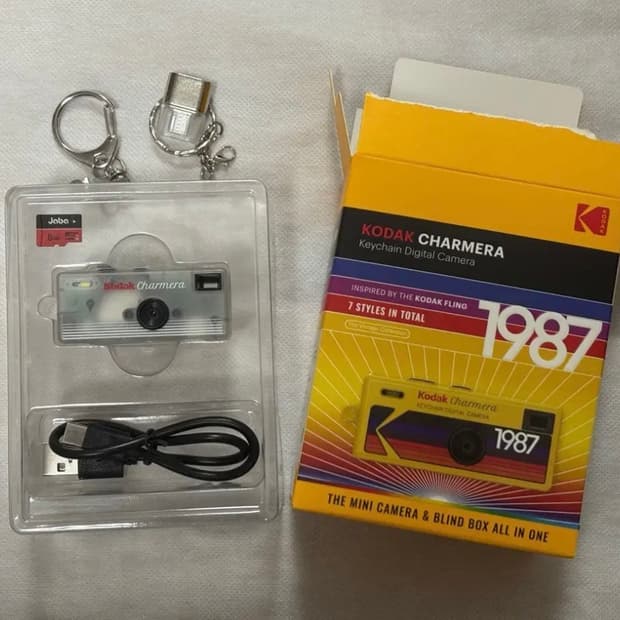 코닥 차메라 시크릿 + SD카드 8GB + C타입 리더기