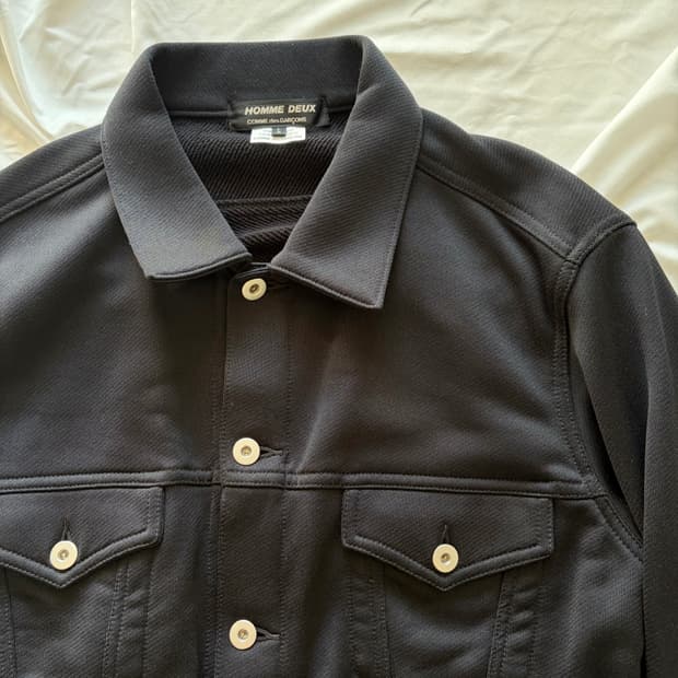 꼼데가르송 옴므 듀스 트러커 자켓