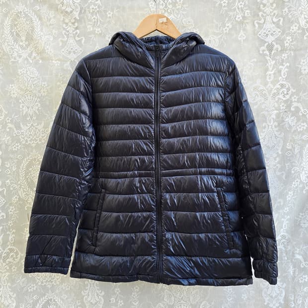 유니클로 사파리 경량패딩