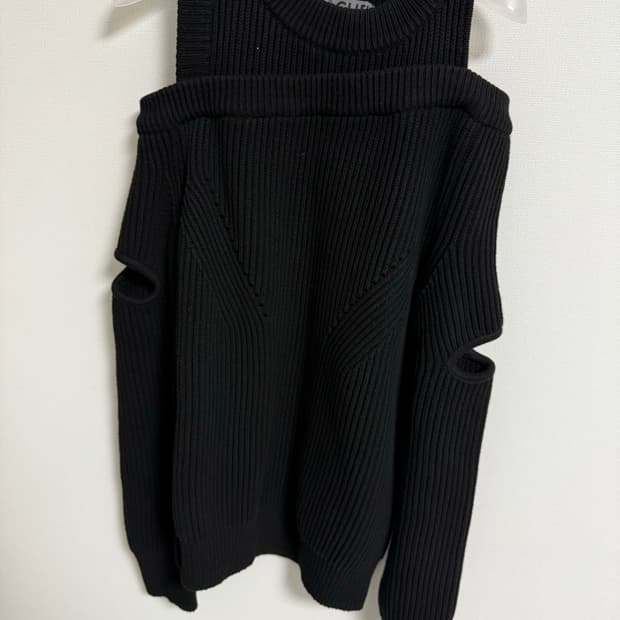 나체 레이어드 니트