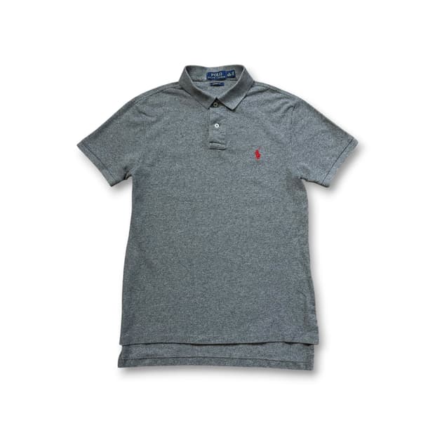 폴로 랄프로렌 멜란지 그레이 카라 티셔츠