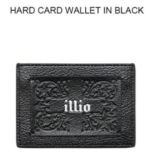illio Black hard Card wallet