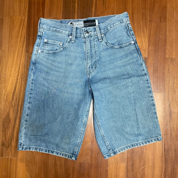 리바이스 실버탭 쇼츠 버뮤다 데님 28