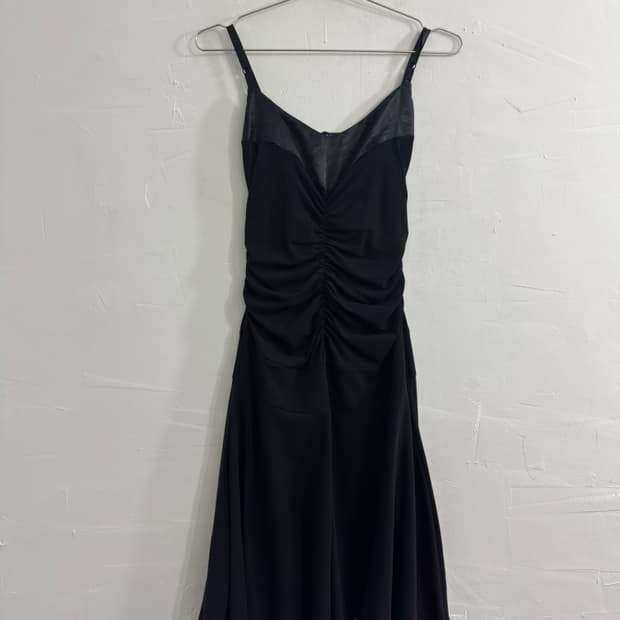 xoxo shirring dress