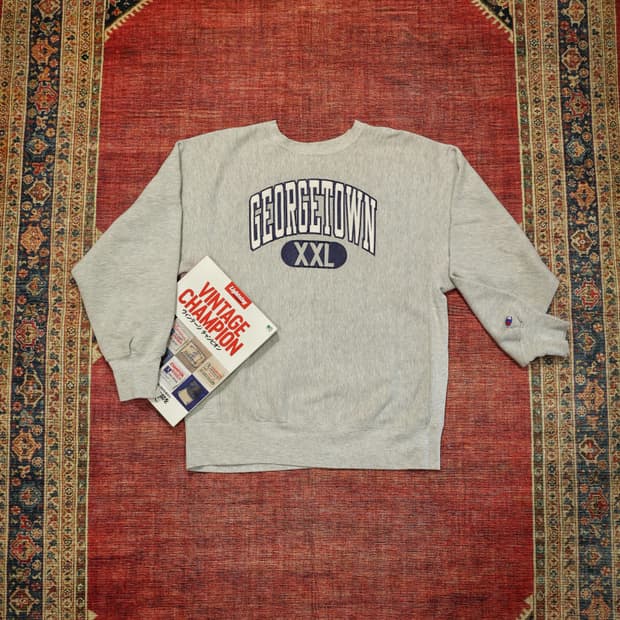 90s 빈티지 챔피온 조지타운대학 리버스위브 스웻 판매
