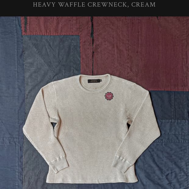 [40] 버드노트 헤비와플 크루넥