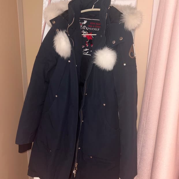 무스너클 롱 패딩