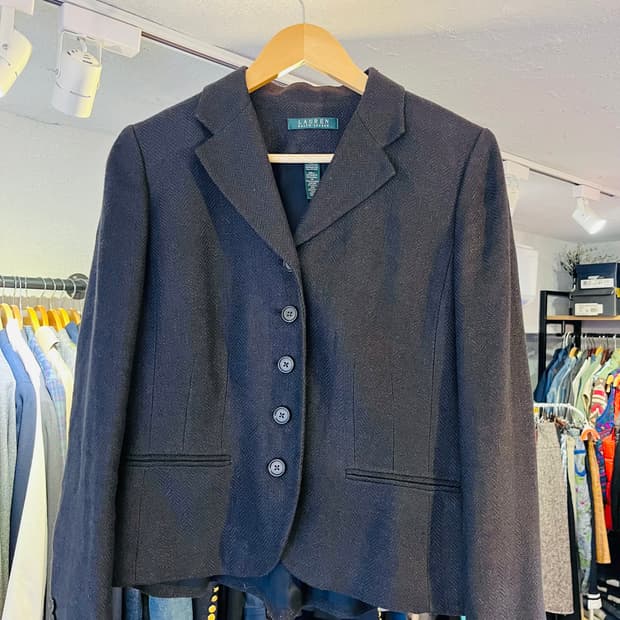 랄프로렌 트위드 자켓