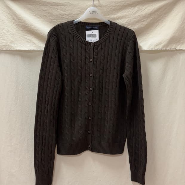 브랜디멜빌 짜임 니트가디건