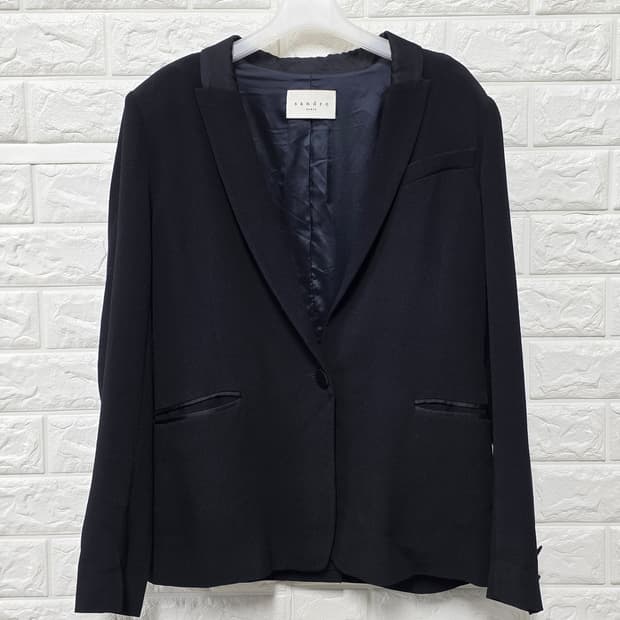 택포) M 산드로 Sandro 블랙 블레이저 