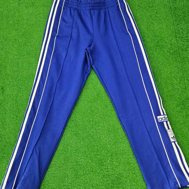 (새상품)아디다스 아디브레이크 트랙 팬츠 블루 M