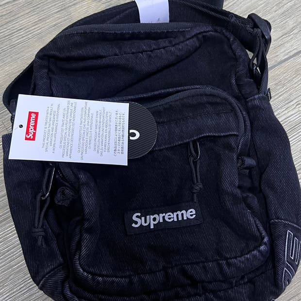 25f/w 슈프림 supreme 데님 숄더크로스백